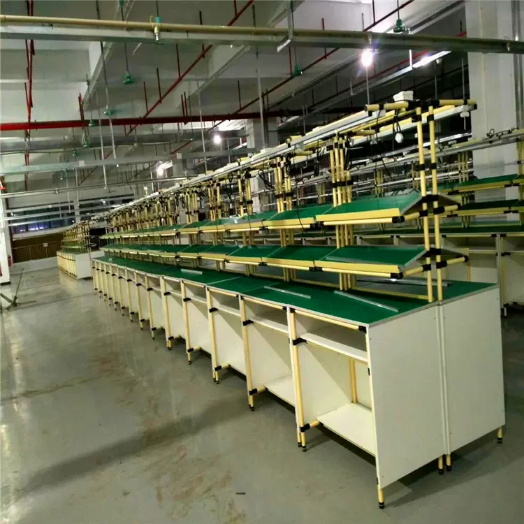 单边双边工作台车间流水线精益管防静电工作桌工厂多功能操作台