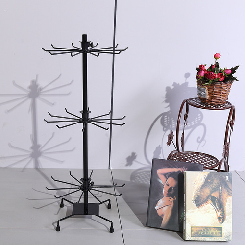 Jewelry display rack jewelry rack street stall artifact earring rack multi-layer necklace rack mobile phone accessories storage rack wholesale
