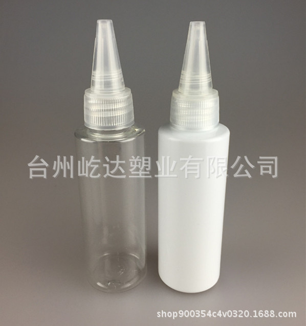 厂家直销 30ml透明尖嘴瓶 沙画瓶 pet塑料瓶 小口油墨瓶 医药包装