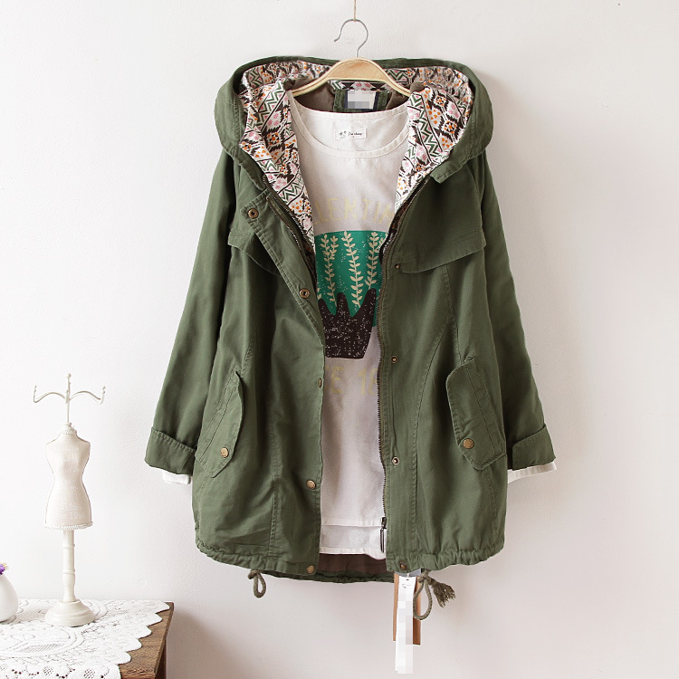 Manteau femme en Coton - Ref 3416283 Image 1