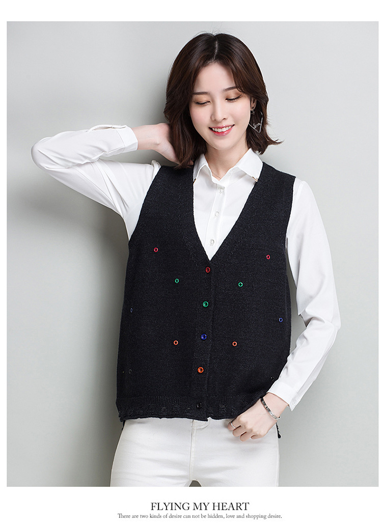 Gilet femme XIN YUROU en Tricot - Ref 3317979 Image 27