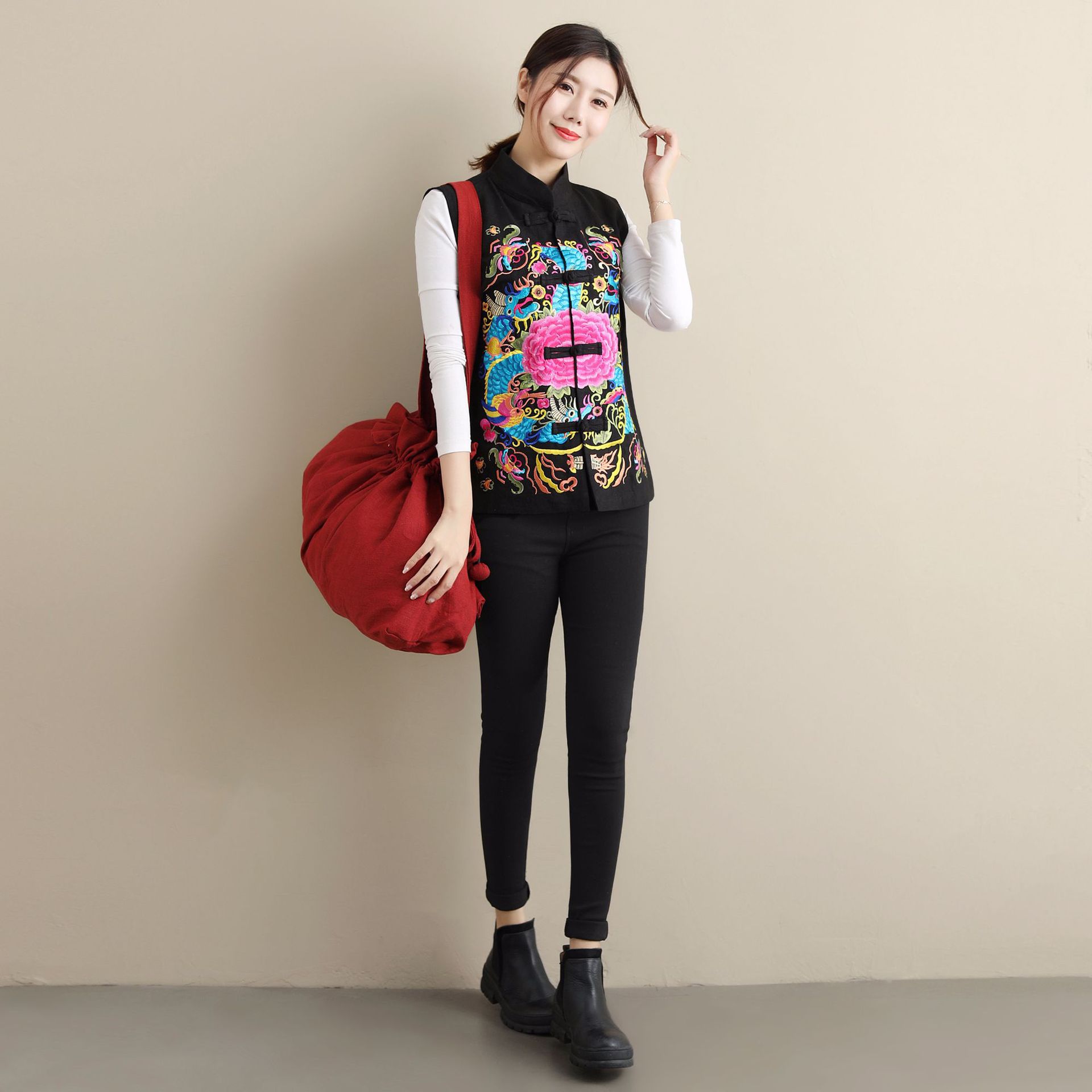 Gilet femme en Chanvre - Ref 3317941 Image 38