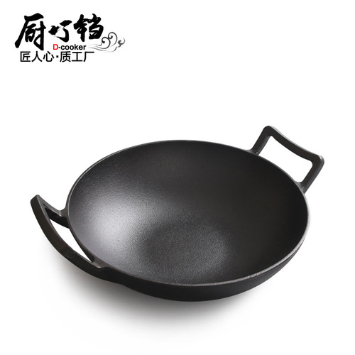 Cast iron flat pan, non-stick skillet, induction cooktop compatible, wholesale and retail, custom-made, dropshipping.