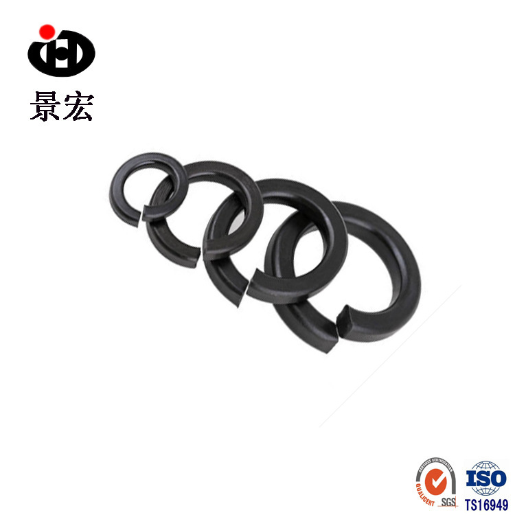 高强度重型弹垫GB7244弹簧钢垫圈加厚加宽开口弹垫6 8 10 12 到36