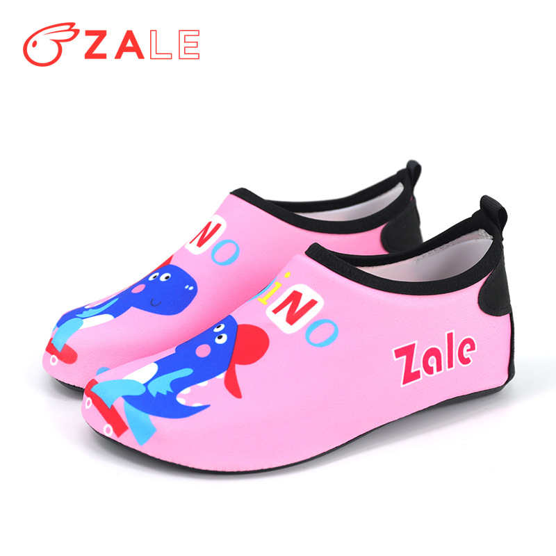 2019新款ZALE扎乐外贸拖鞋防滑耐磨居家儿童防滑家居地板游泳鞋