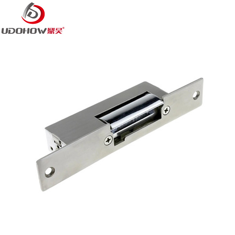 电子门禁锁,断电锁,通电锁NONC电锁口 短面板牛角式阴极锁 锌合金