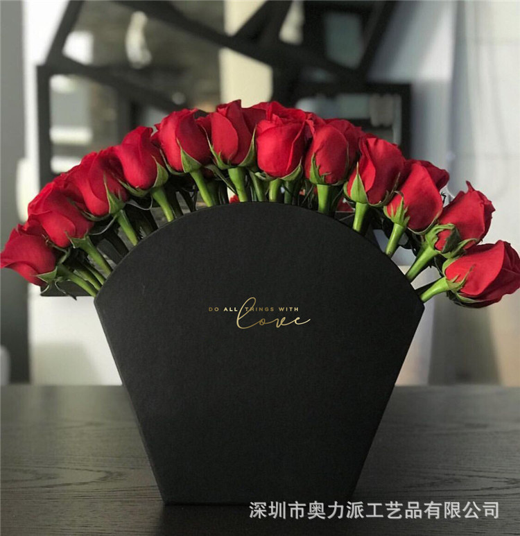 蛋糕杯花盒 花桶 母亲节鲜花礼盒  鲜花盒 鲜花花束盒  抱抱桶