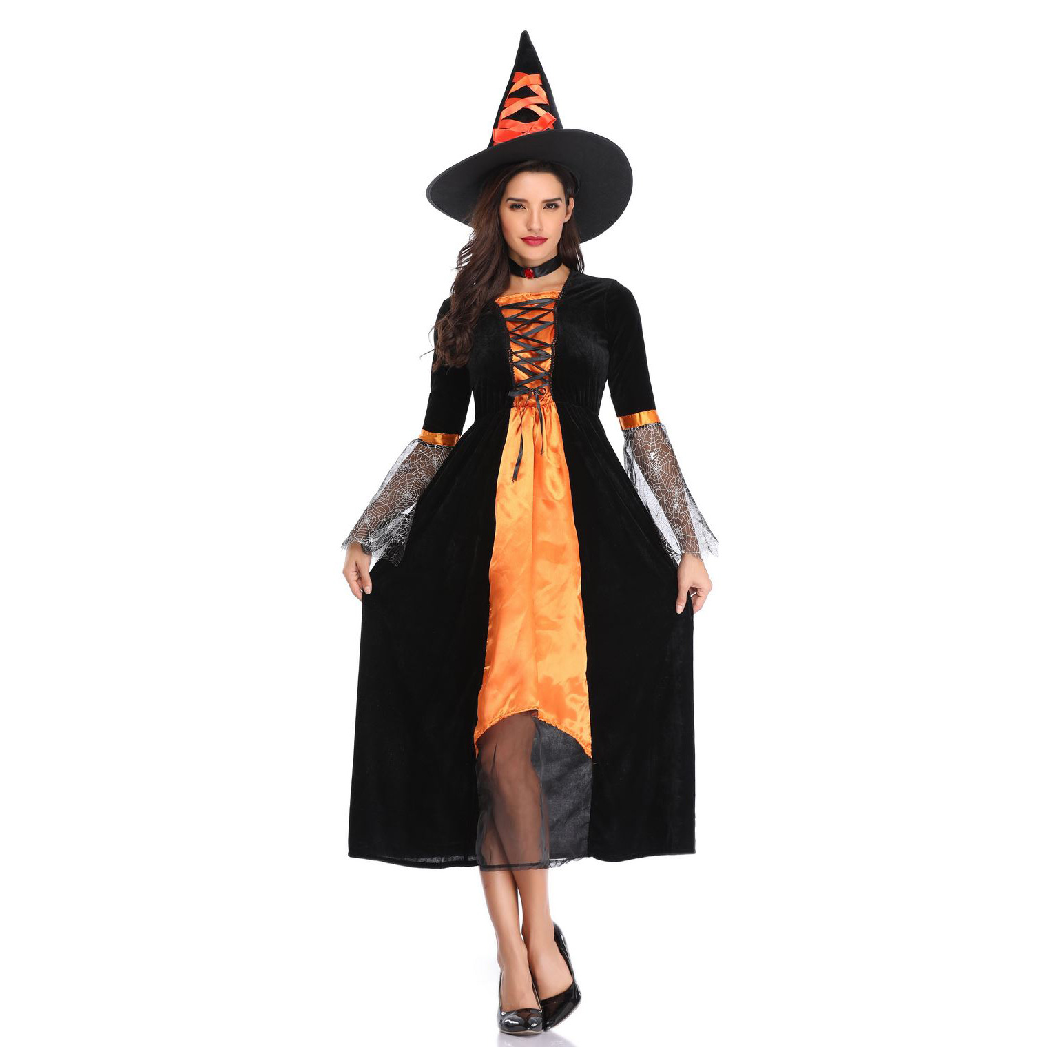 halloween costume cosplay demon vampire witch set nihaostyles wholesale halloween costumes NSMRP79218