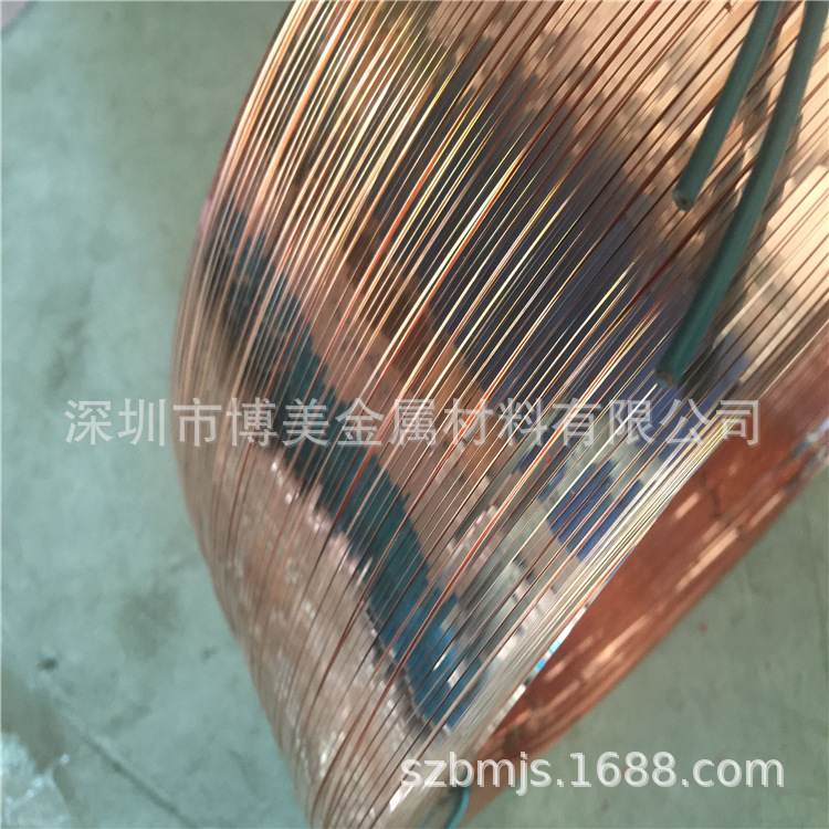 厂家直销TU2无氧紫铜线 优质裸铜线 超导电红铜丝 国标h65黄铜线
