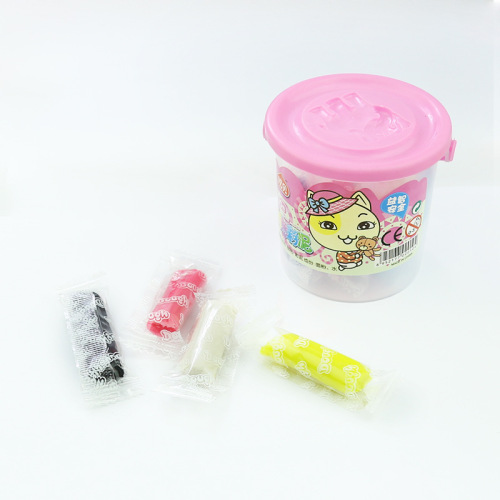 Children's plasticine, non-toxic baby and toddler handmade colored clay mold set, educational toy bucket, 10 colors