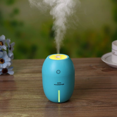 Lemon Car humidifier spray air purifier to eliminate odor mini oxygen bar for car Home Office (Hava təmizləyiciləri) - lake-blue