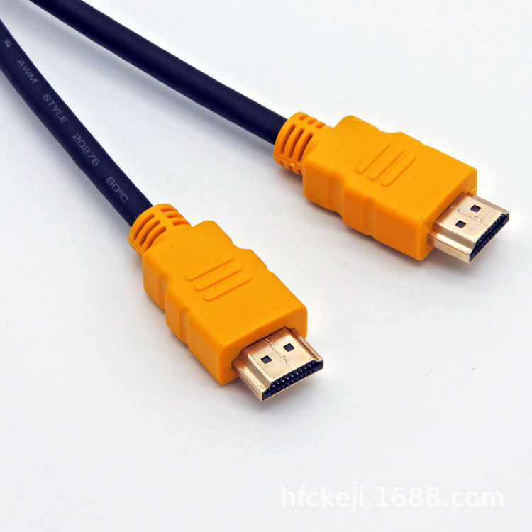 HDMI公对公黄色