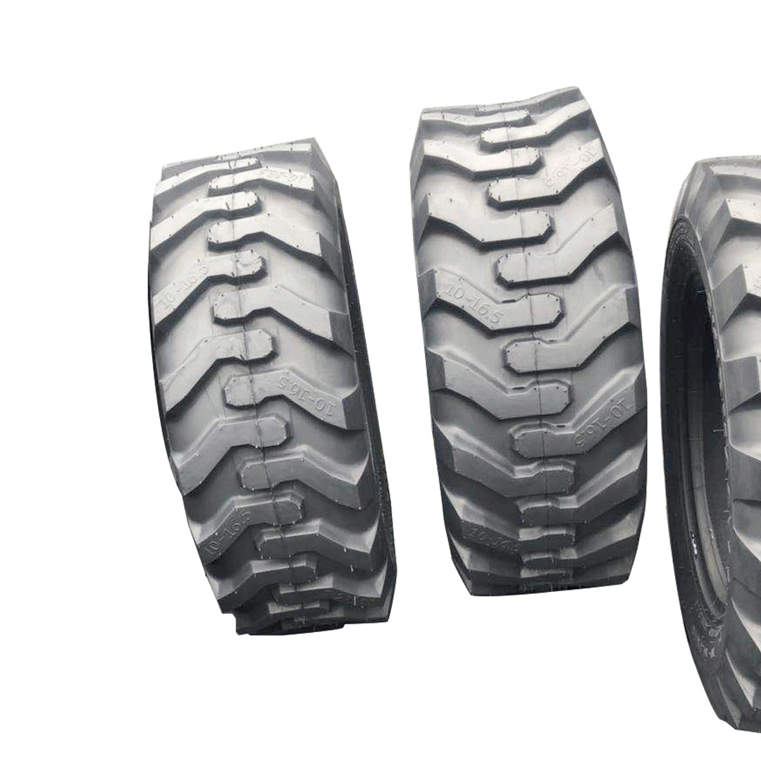 供应10-16.5滑移装载机轮胎 工程机械扫路机挖掘机轮胎全新