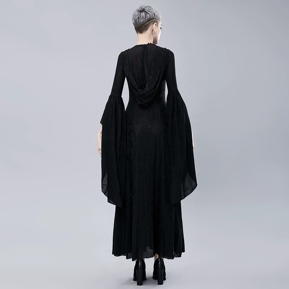 () кружевное trench coat, европейский стиль, панк-стиль, хэллоуин, косплей