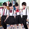 new pattern pupil perform Recitation suit rompers girl Chorus show clothing children College wind school uniform