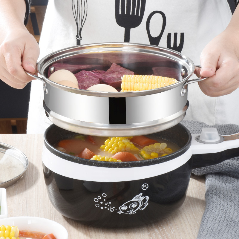 multi-function Electric skillet Cookers Mini dormitory power Food warmer student dorm Small electric pot Cooker