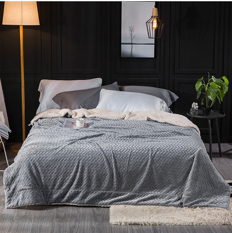 750灰色毛毯_02