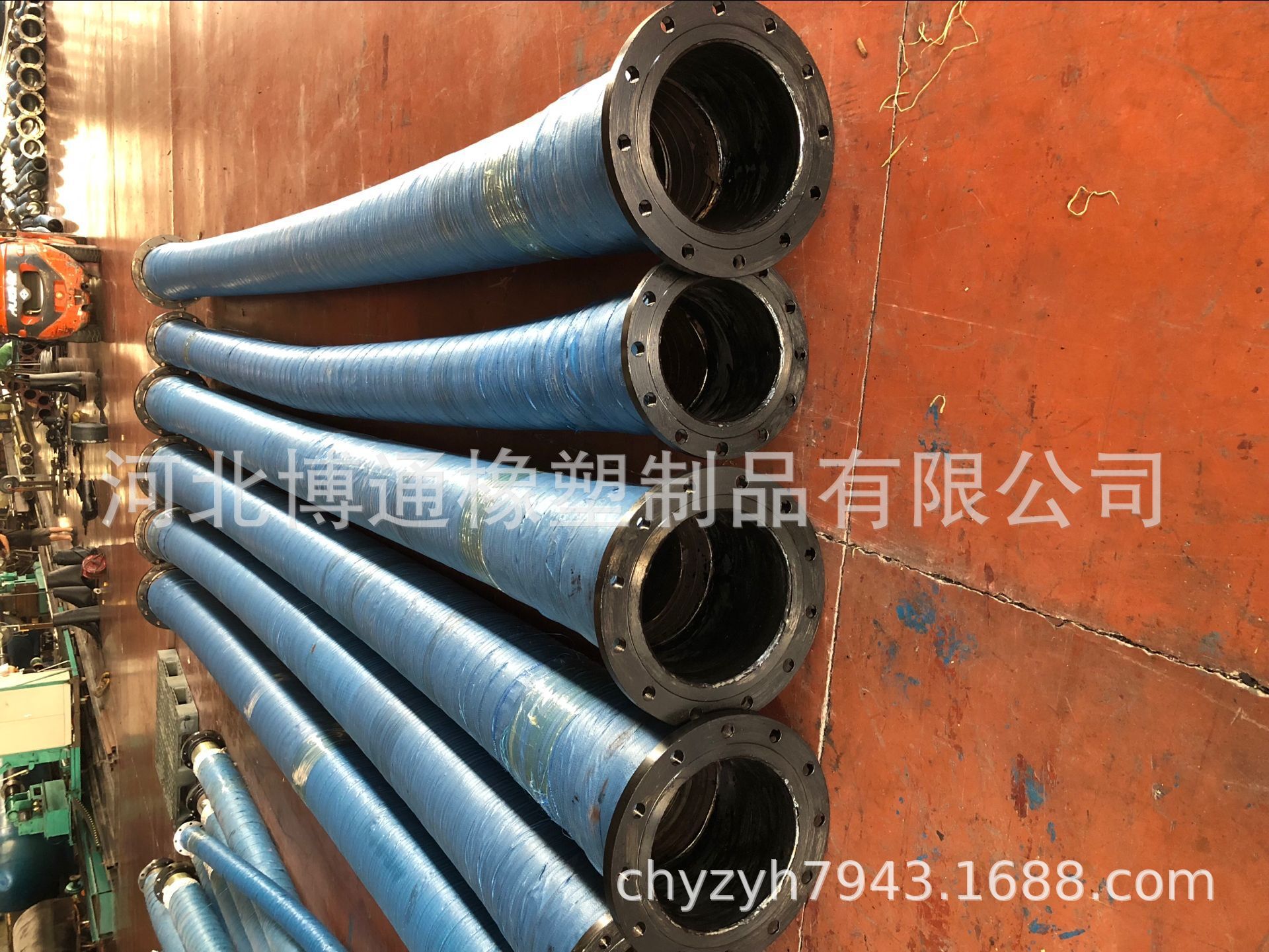 供应DN650mm河道抽沙用大口径排吸胶管  输水胶管