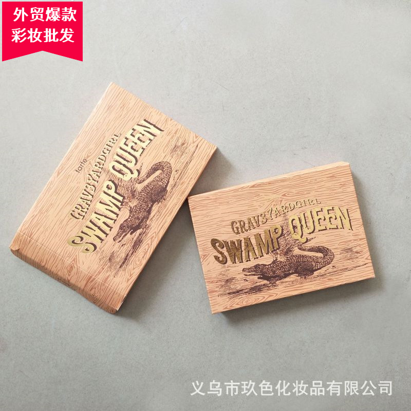 外贸热销12色鳄鱼眼影盘 哑光防水易上色沙漠土豆泥彩妆盘批发|ru