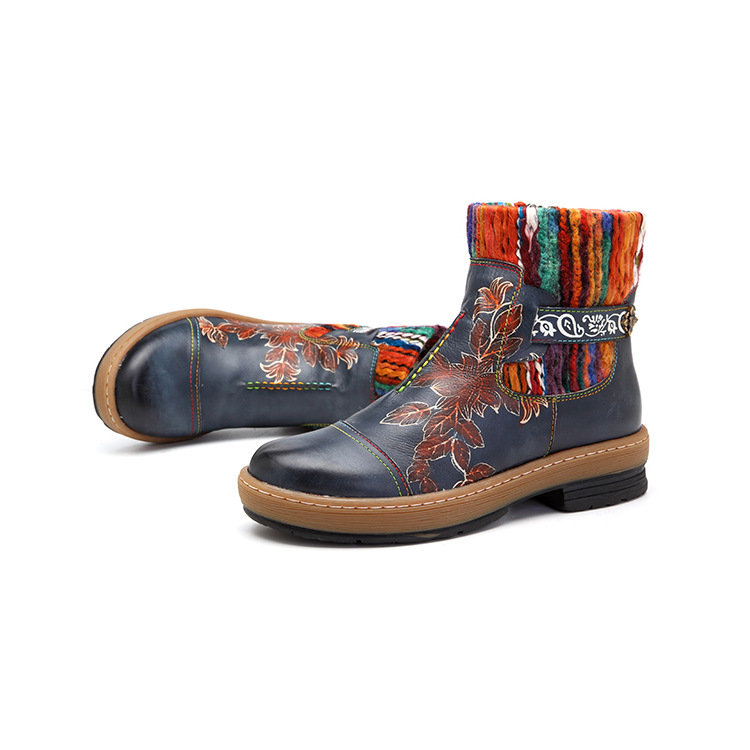 Bottes femme en En cuir - Ref 3355358 Image 4