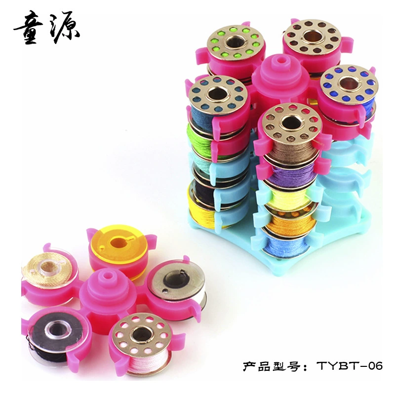 Amazon новая силиконовая Шпулька башня вращающийся ящик для хранения цвет силикона хранения