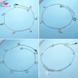 (Трансграничная торговля), аксессуар, двухэтажный колокольчик, универсальный браслет на ногу, 2020, новая коллекция, европейский стиль, популярно в интернете