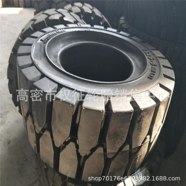 现货供应16*6-8 16x6-8工业叉车实心轮胎