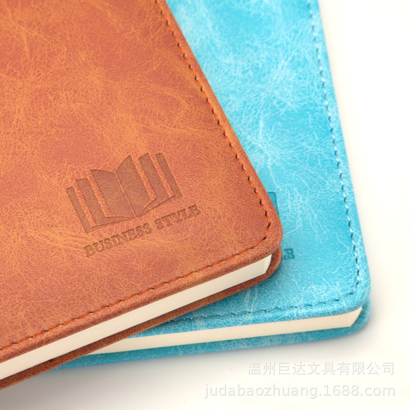 办公文具a5记事本子 小清新大学生简约日记本 商务笔记本定制logo