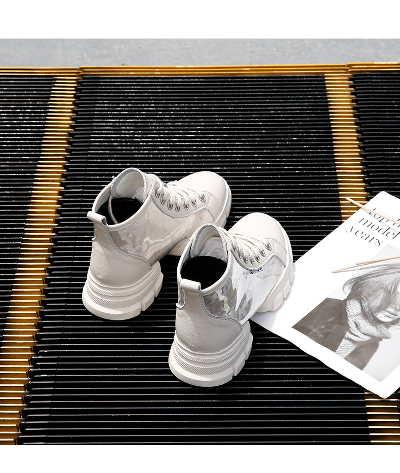 Bottes femme en En cuir - Ref 3355304 Image 31