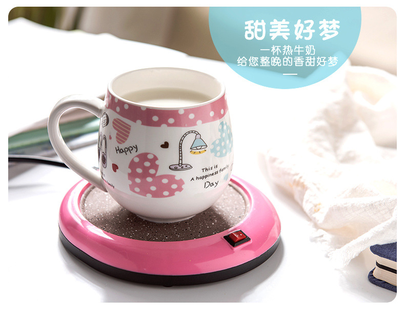 家用恒温保温垫办公室55度加热底座暖暖杯垫礼品定制详情12