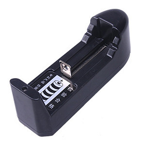 18650座式充电器 强光手电筒电池万能充电器手电专用锂电池充电座