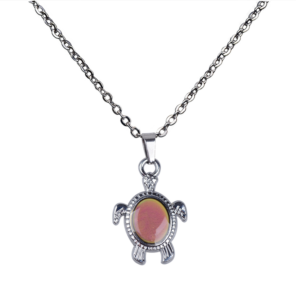 Animal Pattern Women'S Gender Wholesale Jewelry Simple Style Animal 201 Stainless Steel Zinc Alloy White-Plated K Plating Necklace