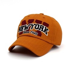 NY字母帽子newyork棒球帽 男女夏季遮阳帽 弯檐帽 速卖通帽子