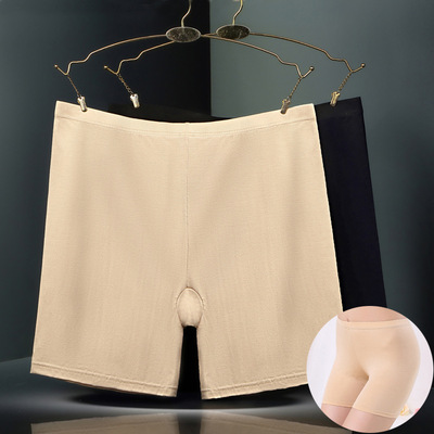 廠家夏季多碼數女士大碼莫代爾安全褲 婦女加大舒適防走光打底褲