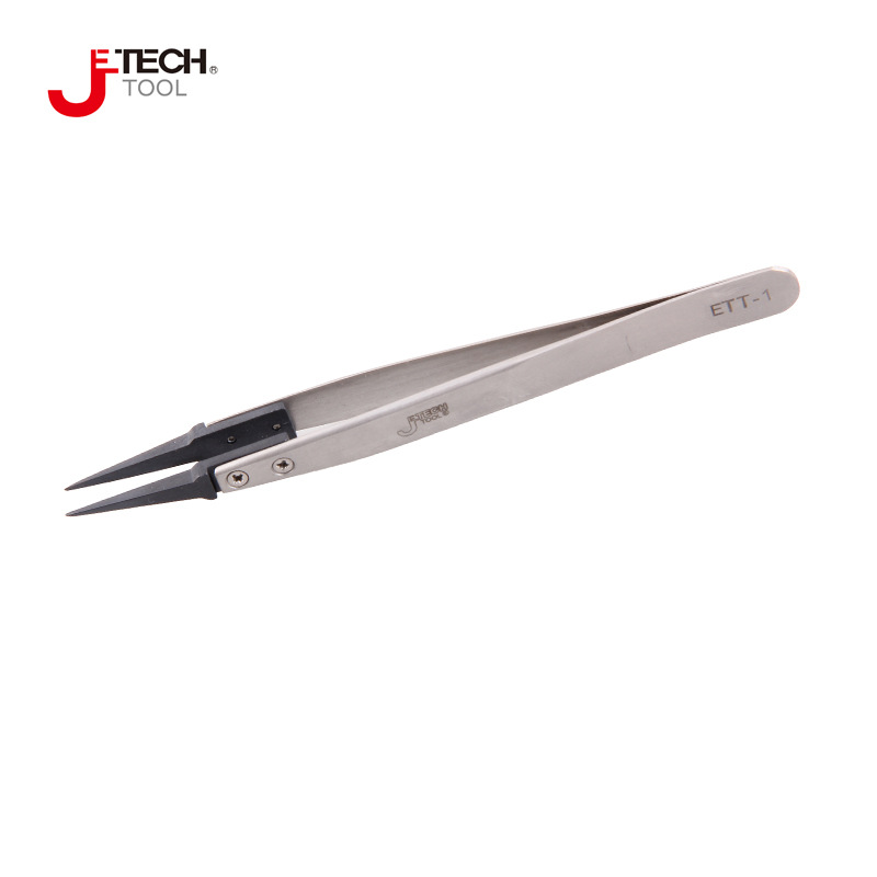 Jetech捷科五金工具TT-1/TT-6镊子尖头镊子防静电镊子正品