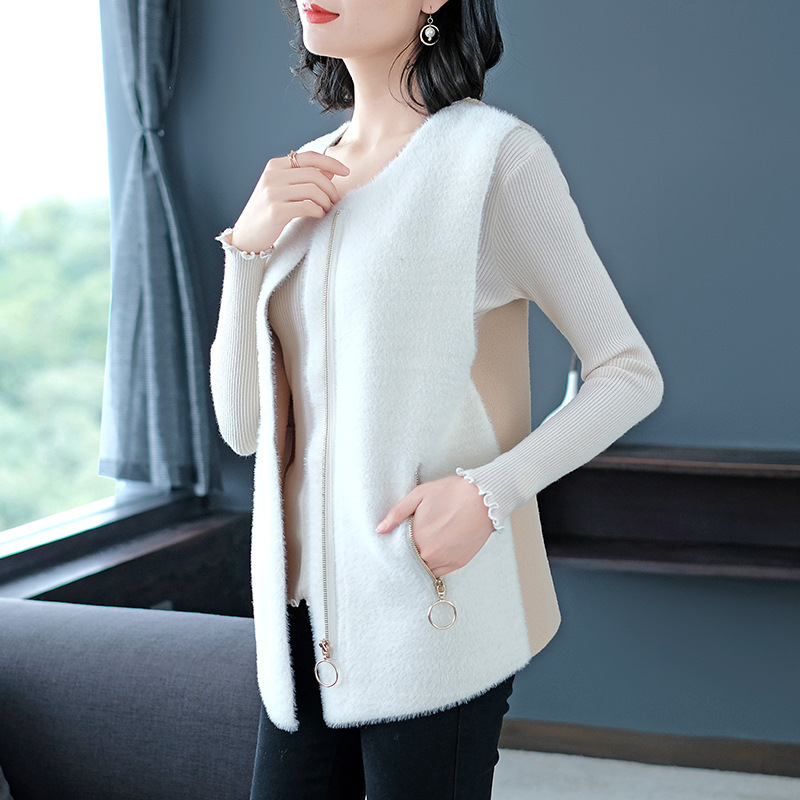 Gilet femme en Tricot - Ref 3317843 Image 4