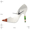 Foreign Trade Fire 3D Environmental Protection Stereo Bedroom Ms. High Heels Silver Mirror Wall WC1286