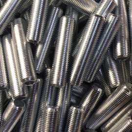 GB77中碳钢镀锌平端紧定内六角螺钉 止付细牙螺丝M12*1.25*50