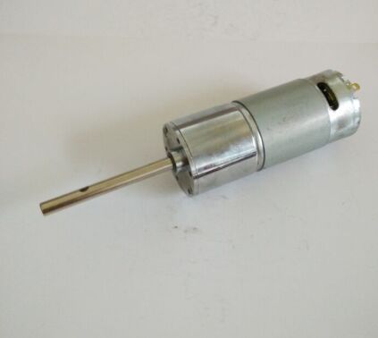 厂家供应微型直流马达 有刷直流减速电机 GB37-555 长轴