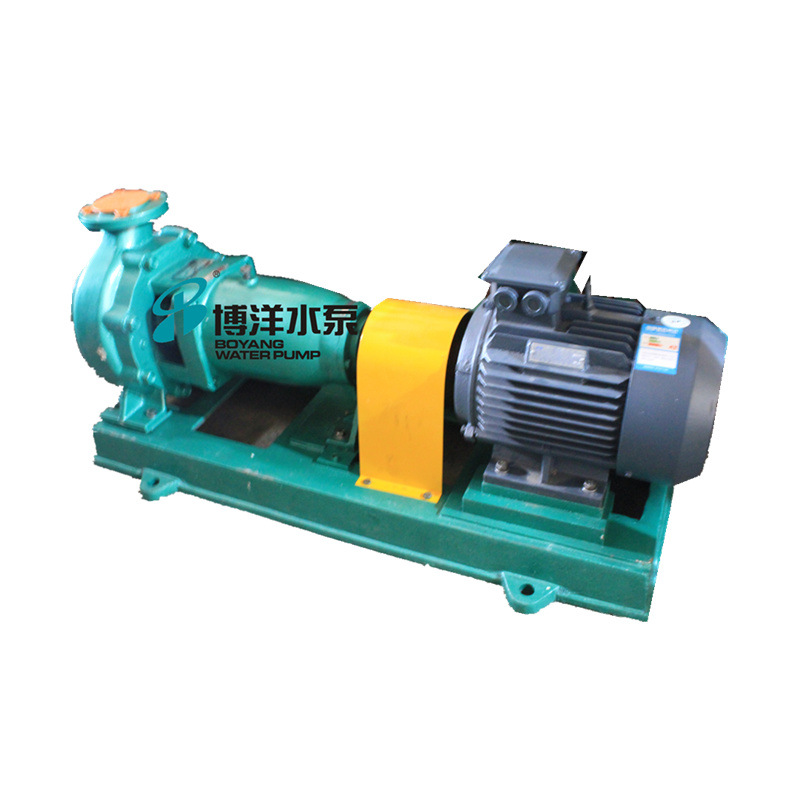 化工泵IHF65-50-125型衬氟离心泵  化工专用衬氟离心管道泵