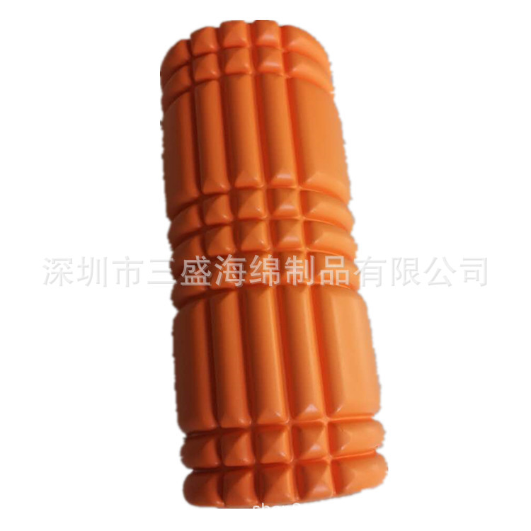 批发  空心EVA浮点泡沫轴 33CM健身按摩狼牙瑜伽柱 尺寸可定做