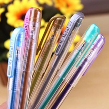 韩国DONA-A东亚金属色0.7mm彩色中性笔 闪光笔珠光笔涂鸦笔贺卡笔