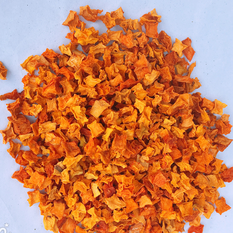 Dried Pumpkin Granules (Cucurbita moschata) — Air-Dried Food-Herb Cubes for Tea & Soup preparation