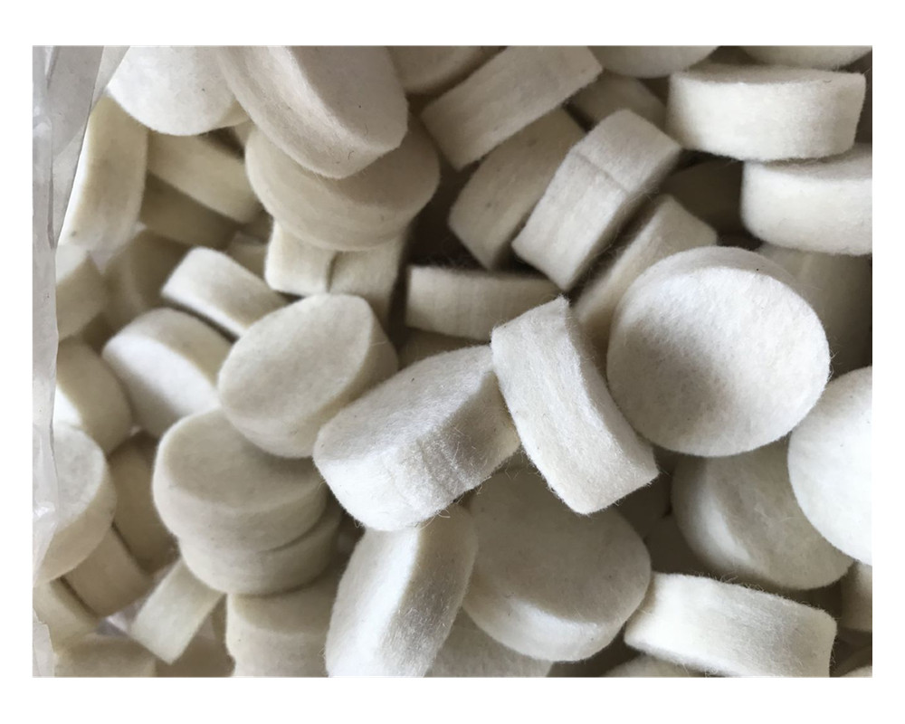 可擦毛毡笔擦 各型号黑白色笔擦供应 羊毛笔头