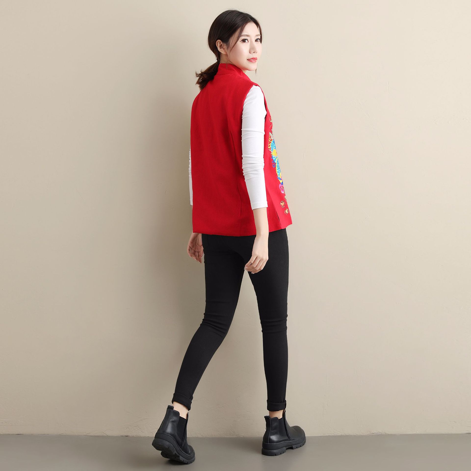 Gilet femme MA FAN TISSU en Coton - Ref 3316321 Image 34