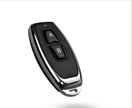 金属小辣椒多用2键无线遥控器  AB按键 EV1527芯片315/433M