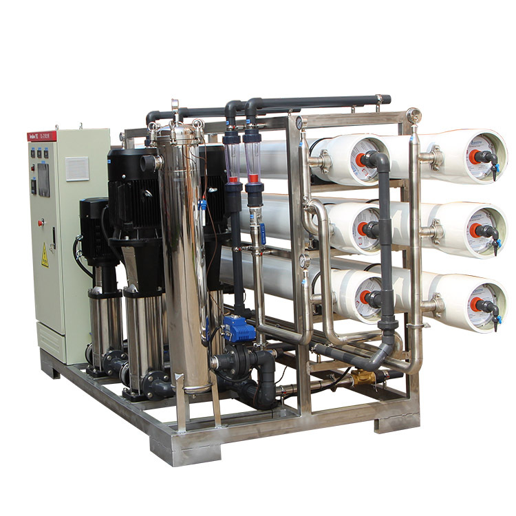 大型高纯水处理设备 10吨全自动人机界面双级反渗透edi超纯水装置
