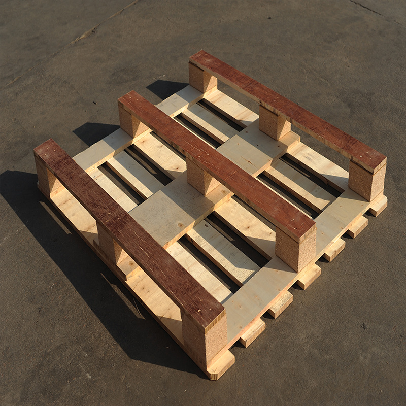 加厚青岛熏蒸托盘厂家 熏蒸木栈板 叉车周转托盘价格 青岛托木架