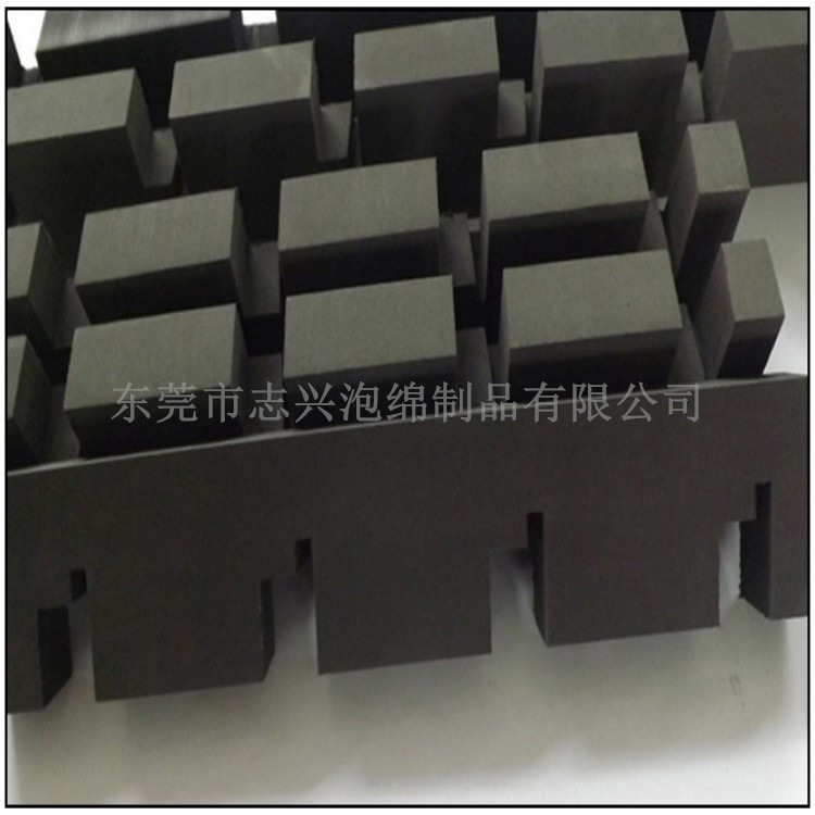 定做电池板减震EVA卡条 集装箱减震EVA锯齿条高密度EVA减震卡条