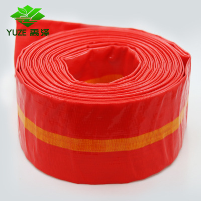 厂家热销4寸双面涂塑消防水带园林灌溉泵用水带橡胶农用灌溉水带|ms